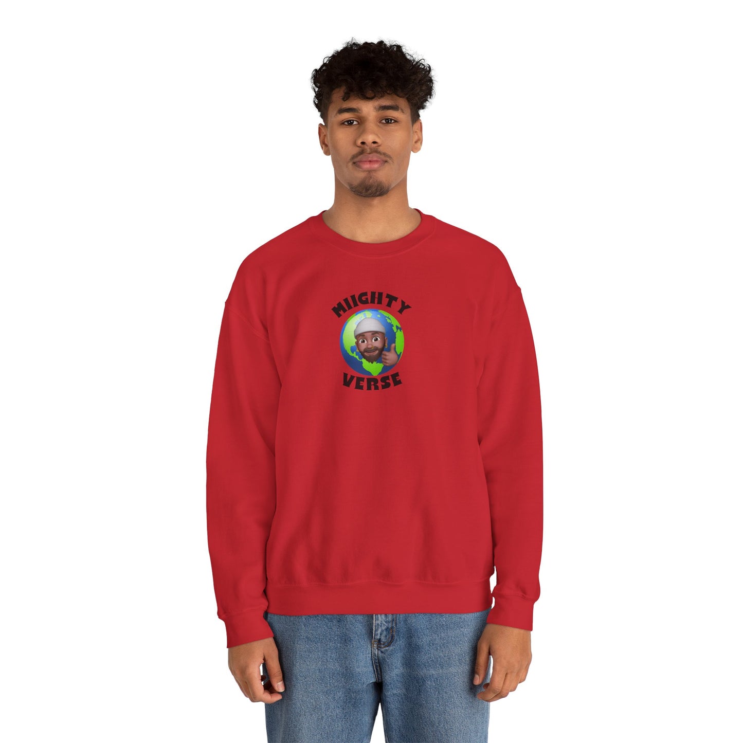 MiightyVerse Unisex Heavy Blend Crewneck Sweatshirt