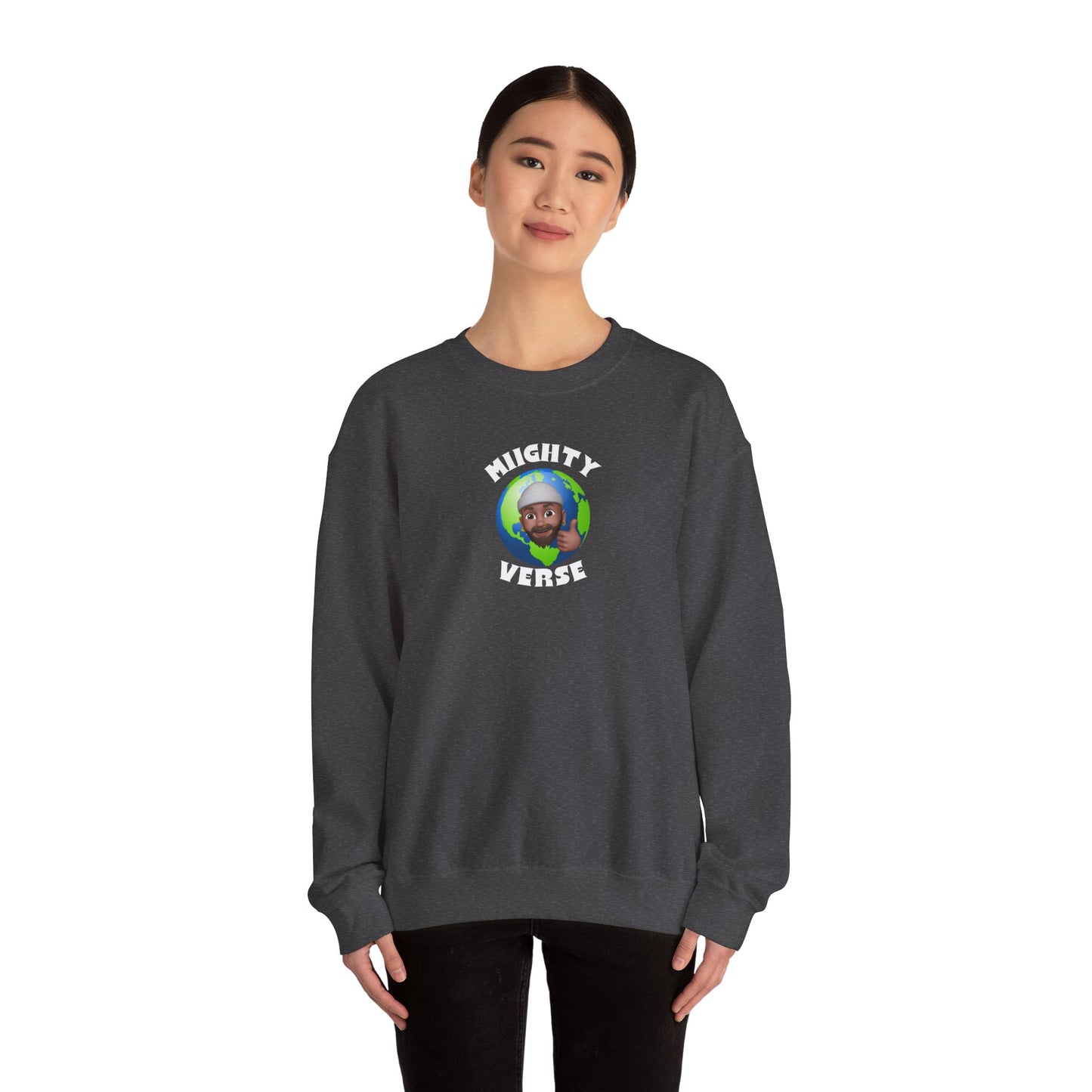 MiightyVerse Unisex Heavy Blend Crewneck Sweatshirt