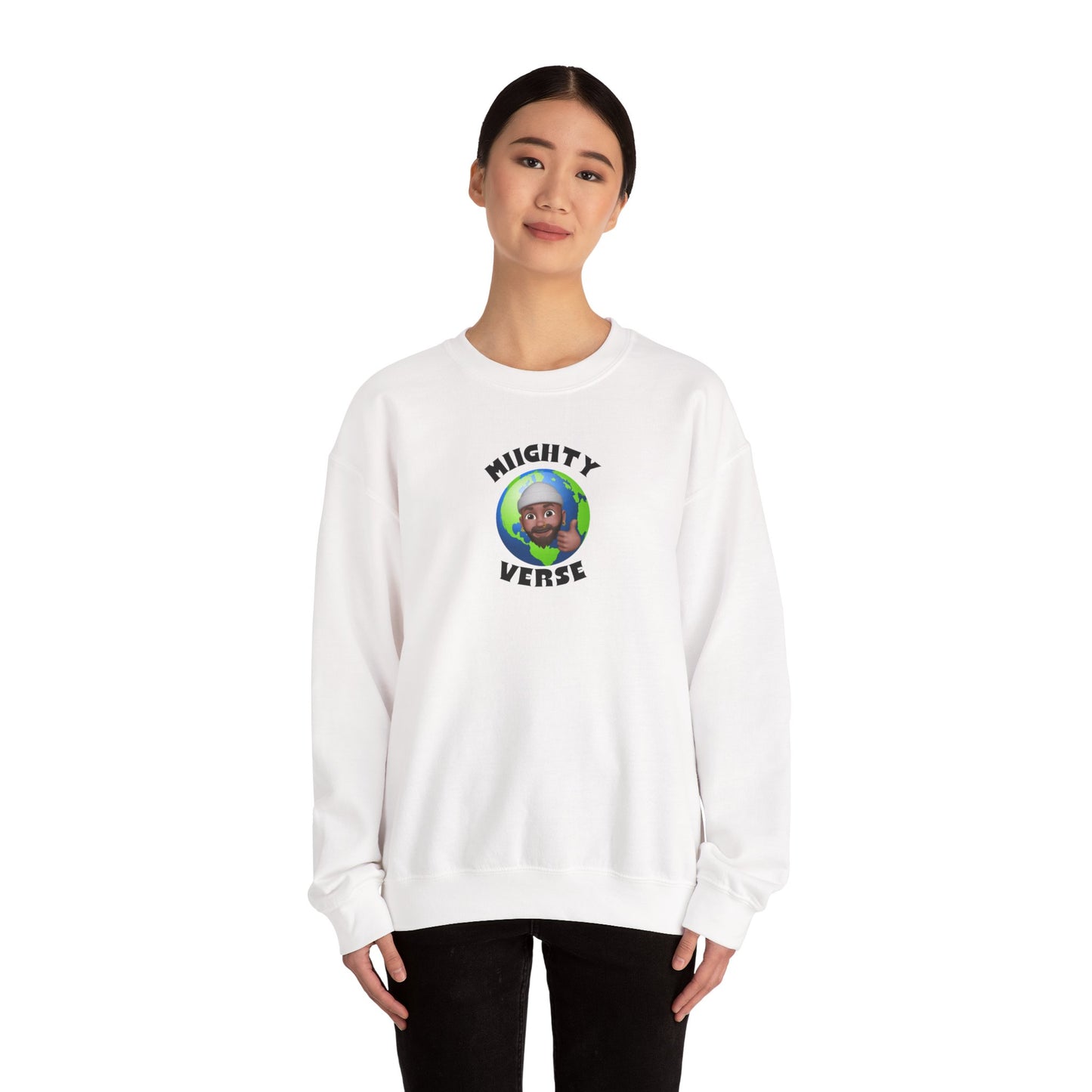 MiightyVerse Unisex Heavy Blend Crewneck Sweatshirt
