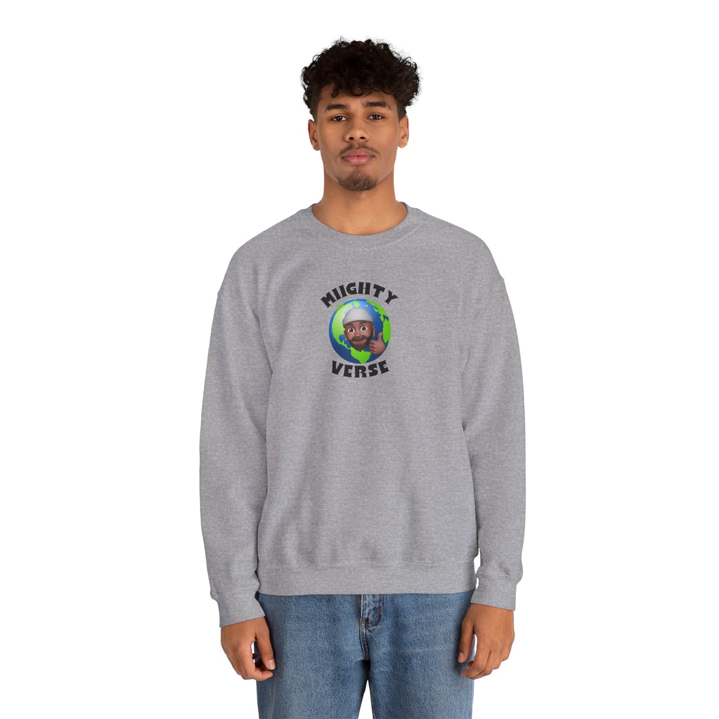 MiightyVerse Unisex Heavy Blend Crewneck Sweatshirt