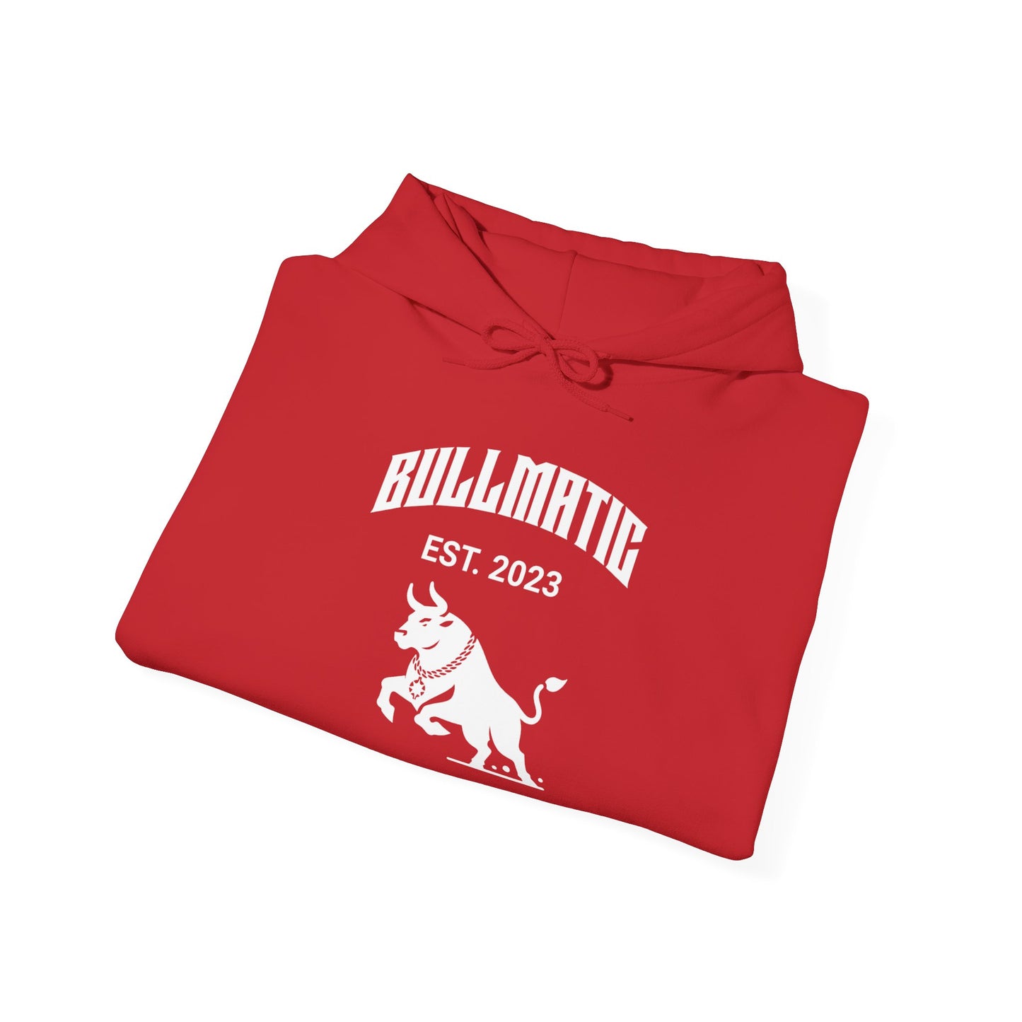 Bullmatic EST. 2023 Hoodie — Vintage Bull Graphic Pullover