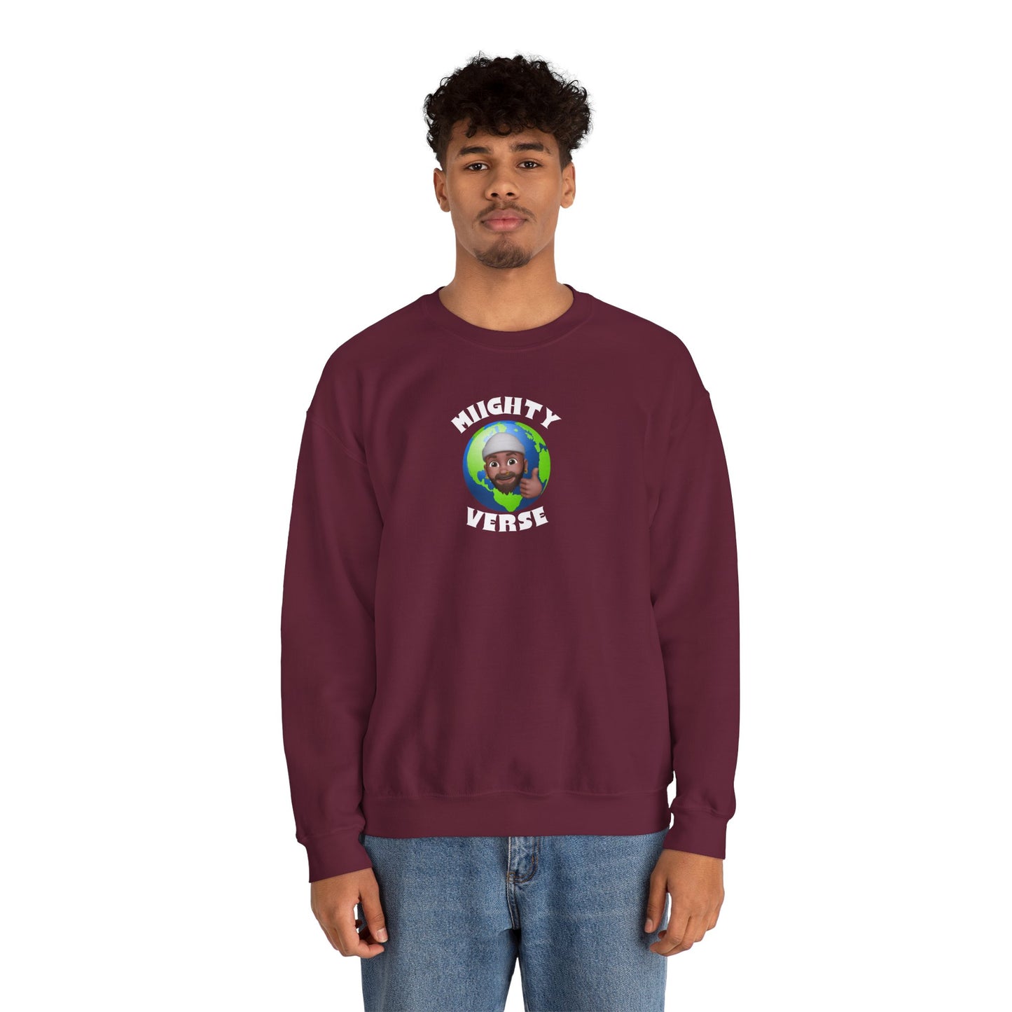 MiightyVerse Unisex Heavy Blend Crewneck Sweatshirt