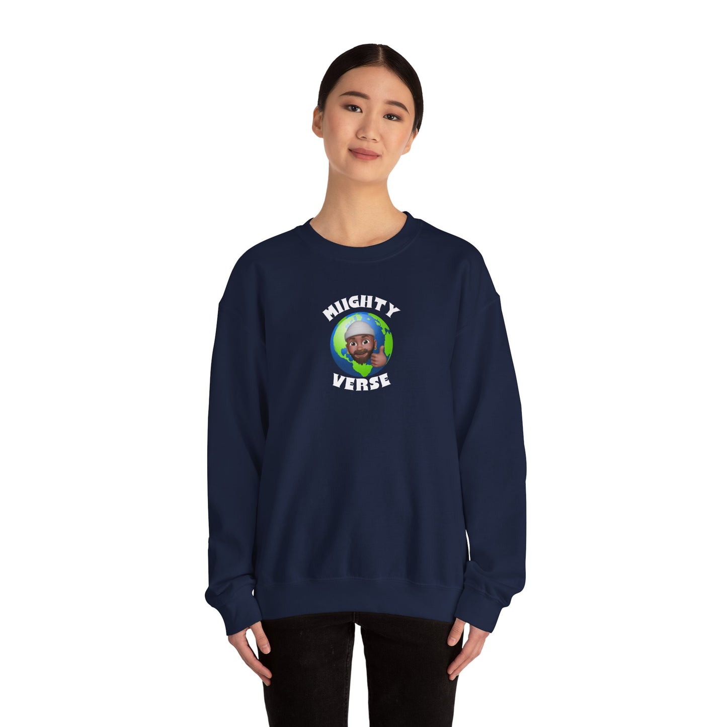 MiightyVerse Unisex Heavy Blend Crewneck Sweatshirt