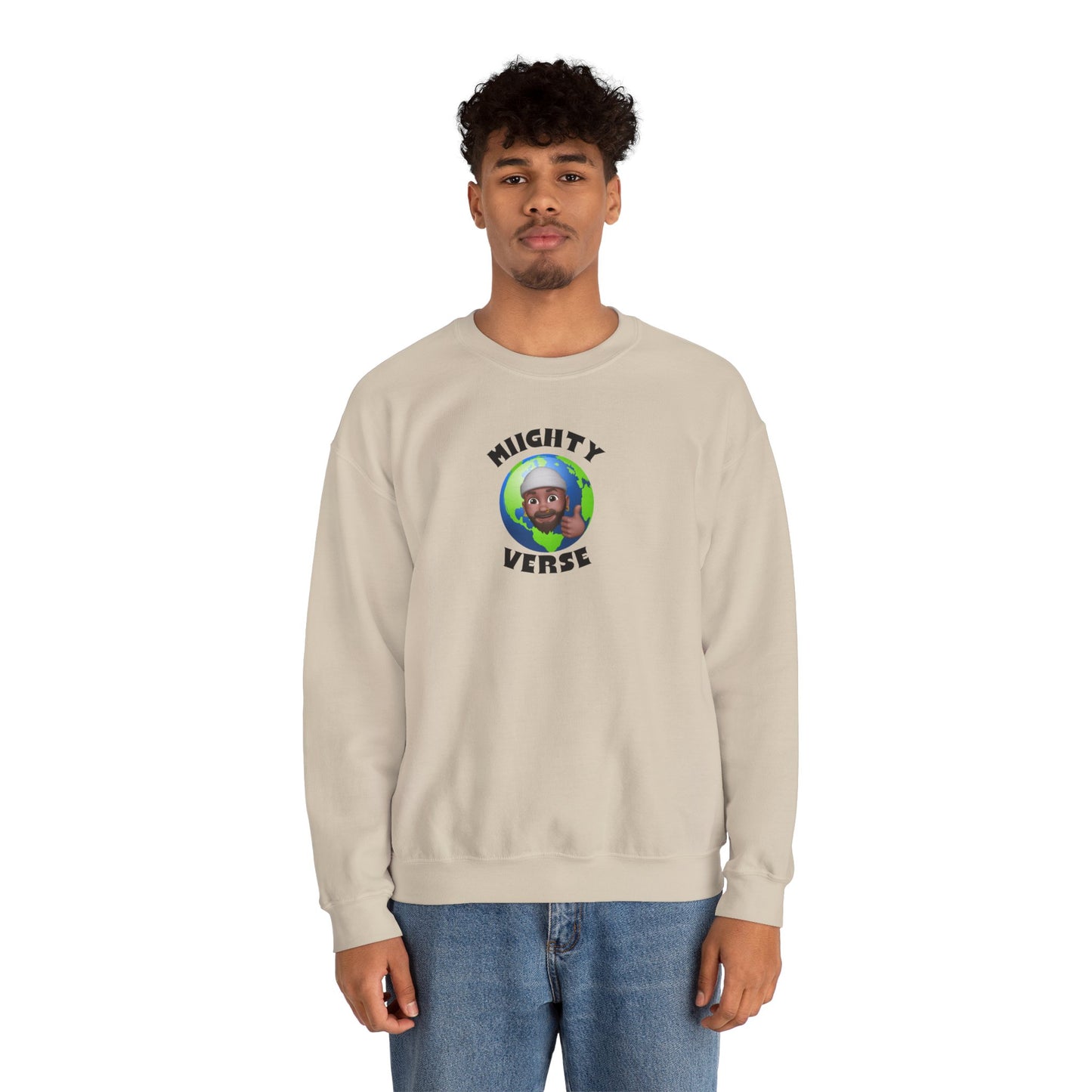 MiightyVerse Unisex Heavy Blend Crewneck Sweatshirt