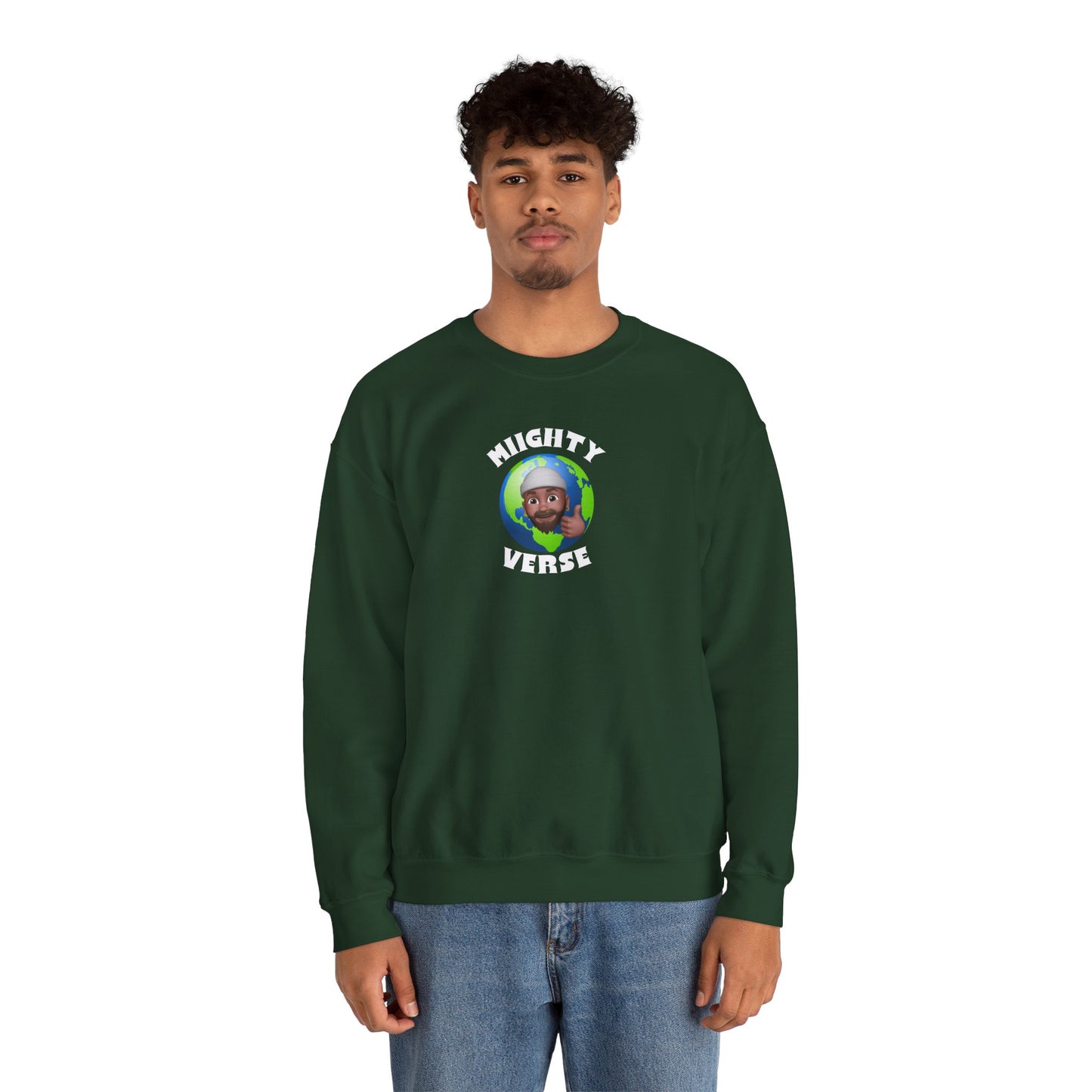 MiightyVerse Unisex Heavy Blend Crewneck Sweatshirt