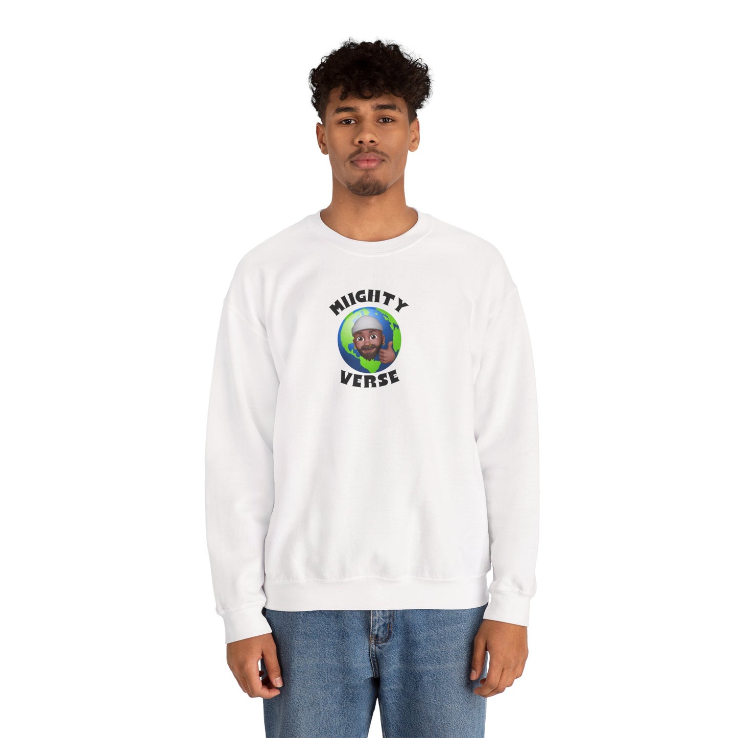 MiightyVerse Unisex Heavy Blend Crewneck Sweatshirt