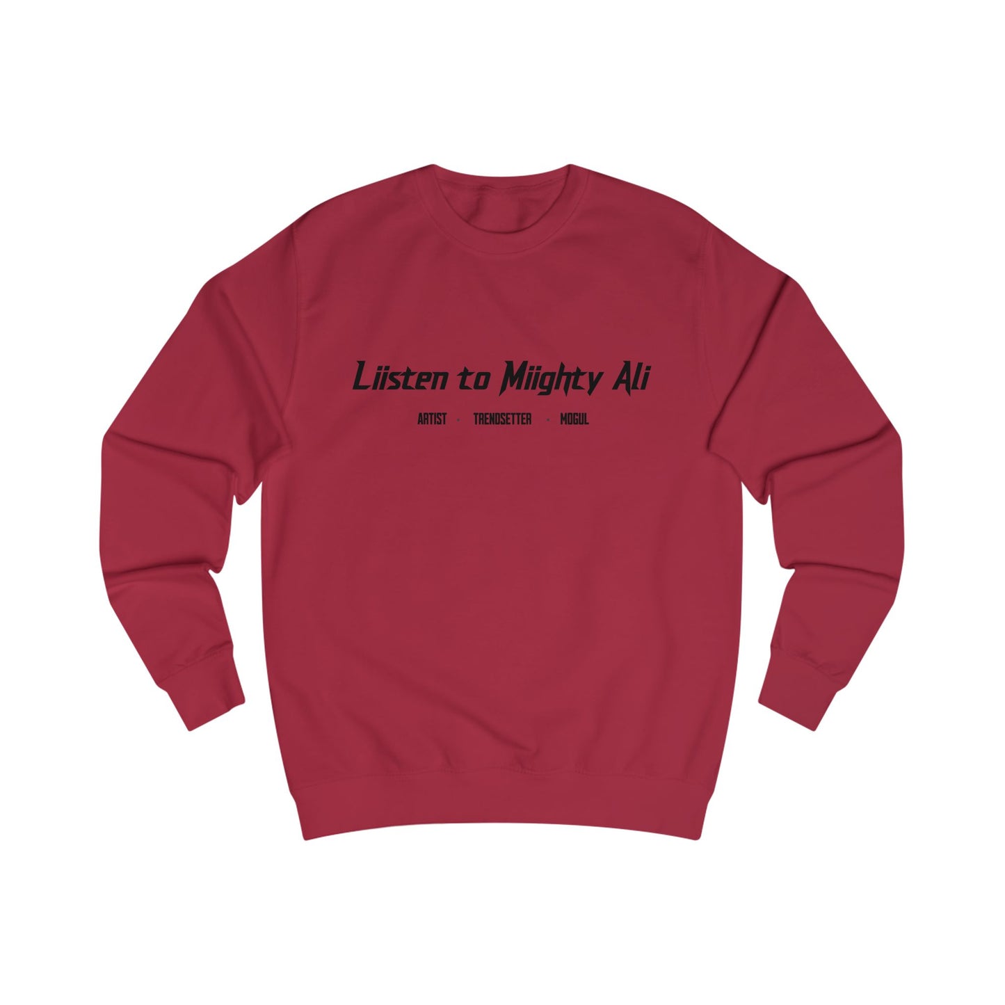 “Listen to Miighty Ali” Fan Crewneck Sweater