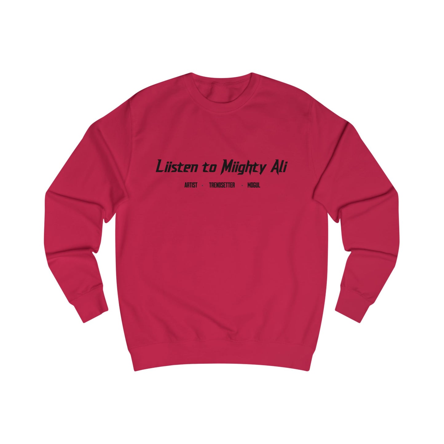 “Listen to Miighty Ali” Fan Crewneck Sweater
