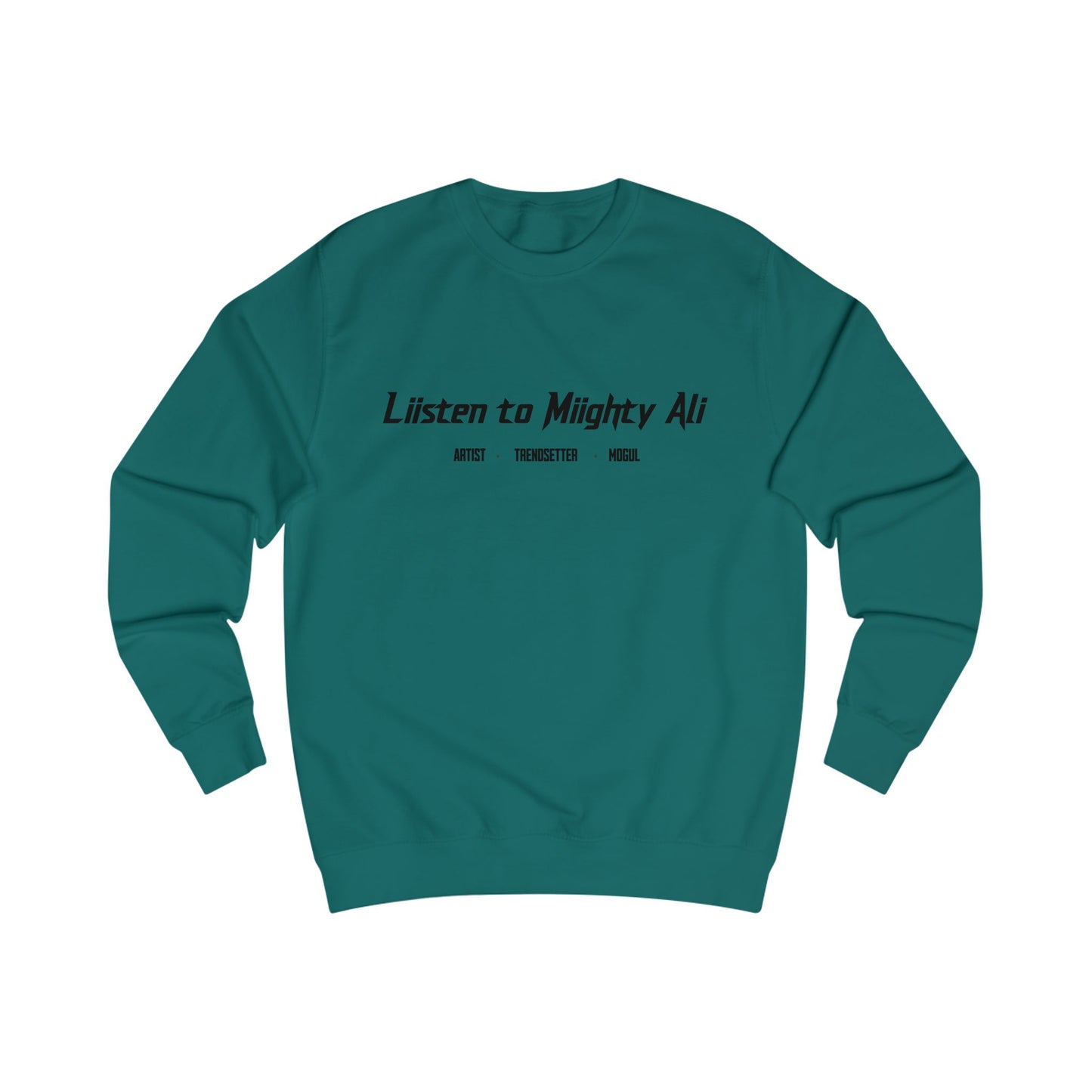 “Listen to Miighty Ali” Fan Crewneck Sweater