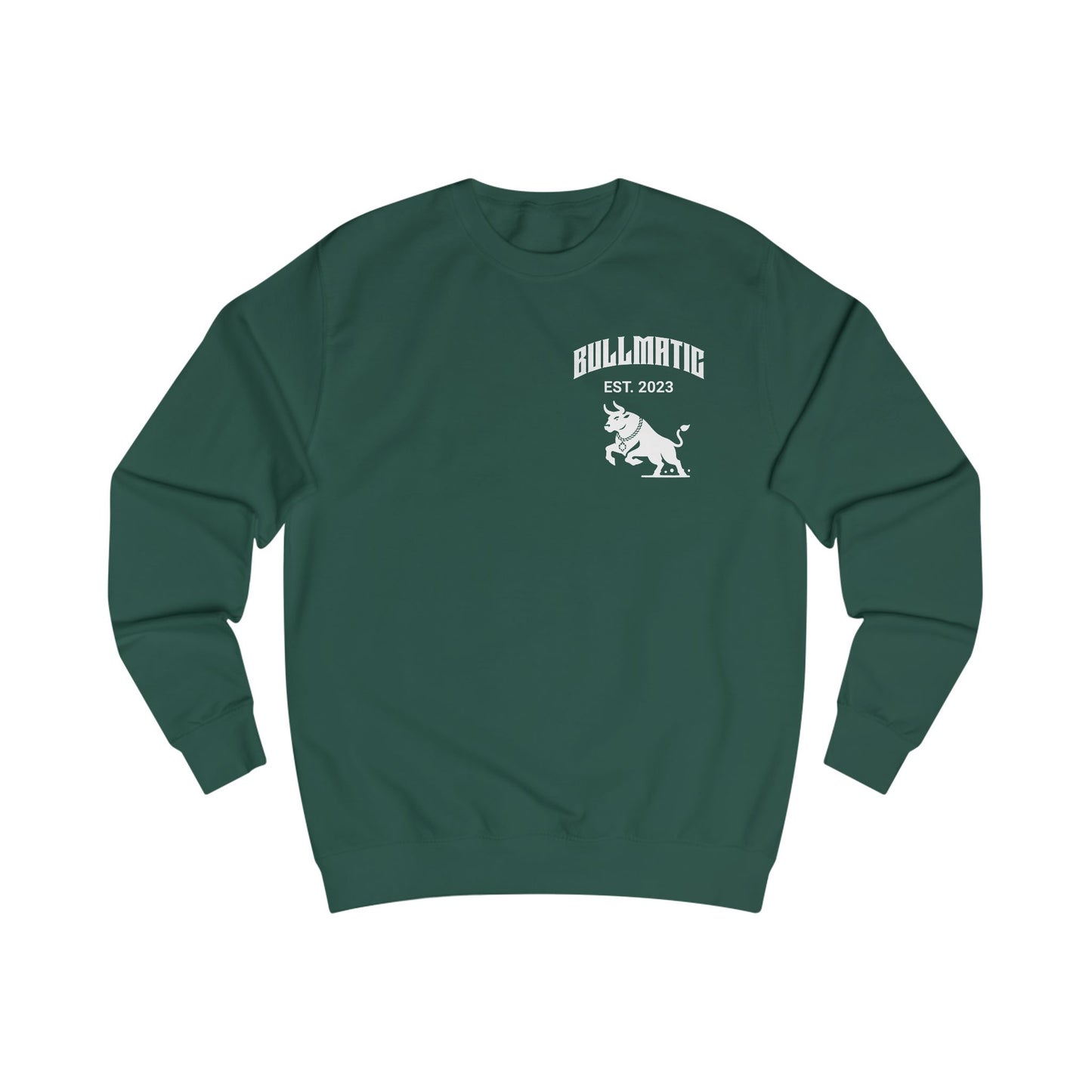 Bullmitts Est. 2023 Sweatshirt — Athletic Vintage Bull Logo Crewneck