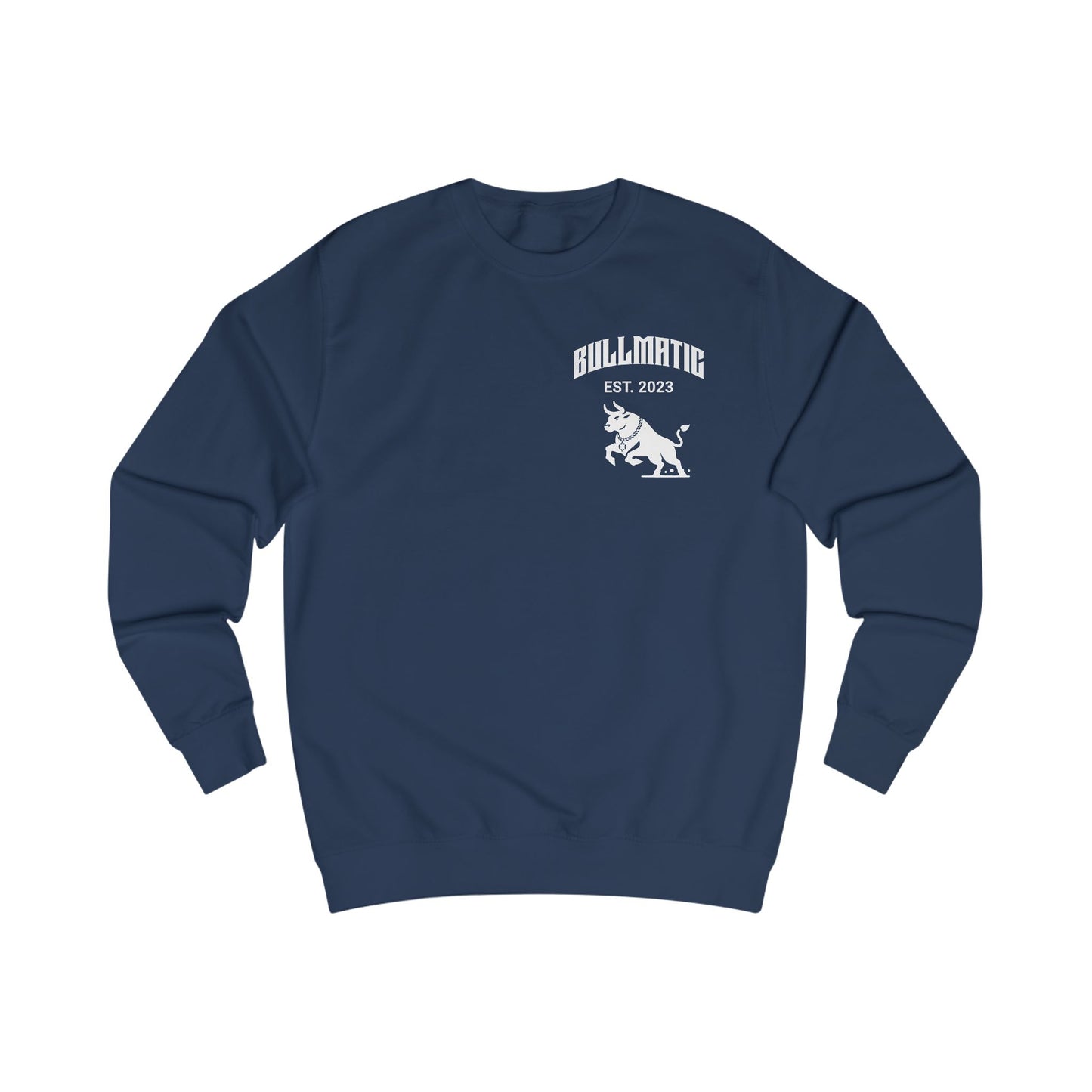 Bullmitts Est. 2023 Sweatshirt — Athletic Vintage Bull Logo Crewneck