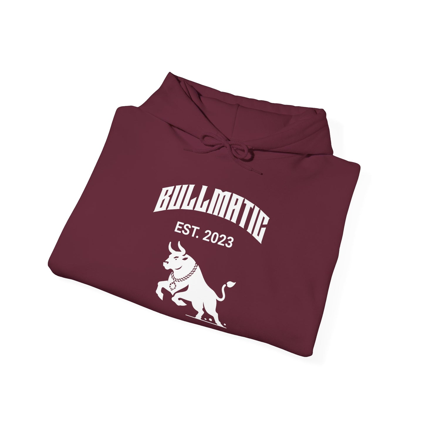 Bullmatic EST. 2023 Hoodie — Vintage Bull Graphic Pullover