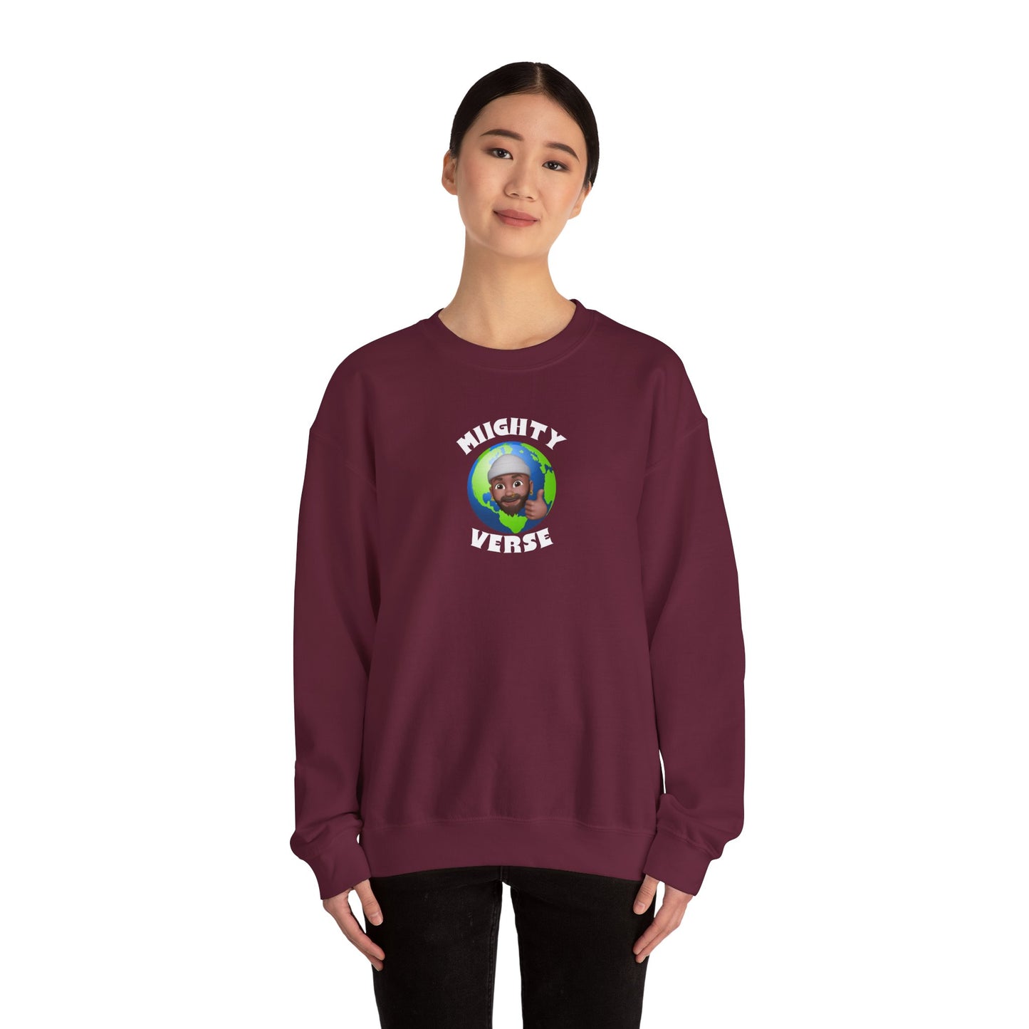 MiightyVerse Unisex Heavy Blend Crewneck Sweatshirt