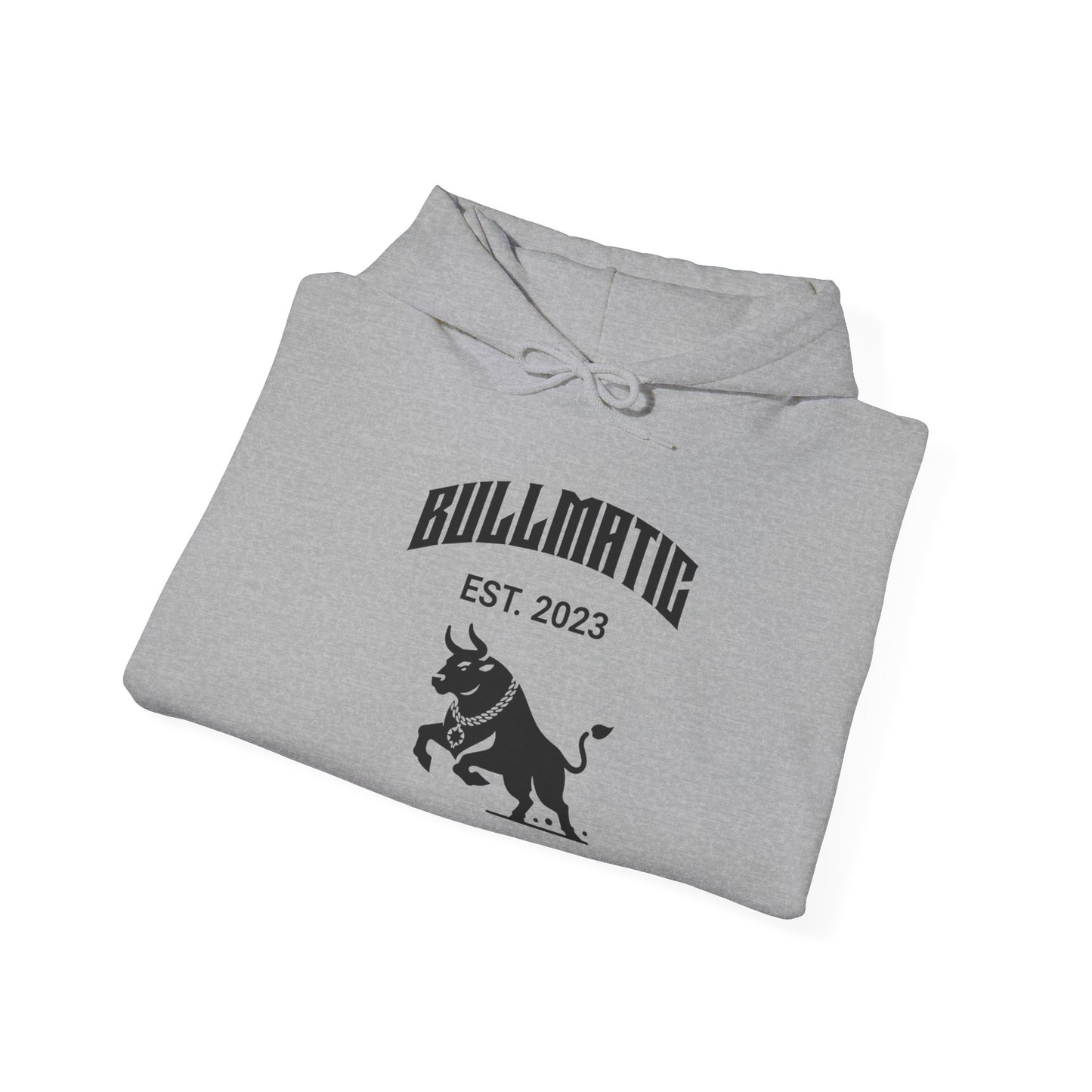 Bullmatic EST. 2023 Hoodie — Vintage Bull Graphic Pullover