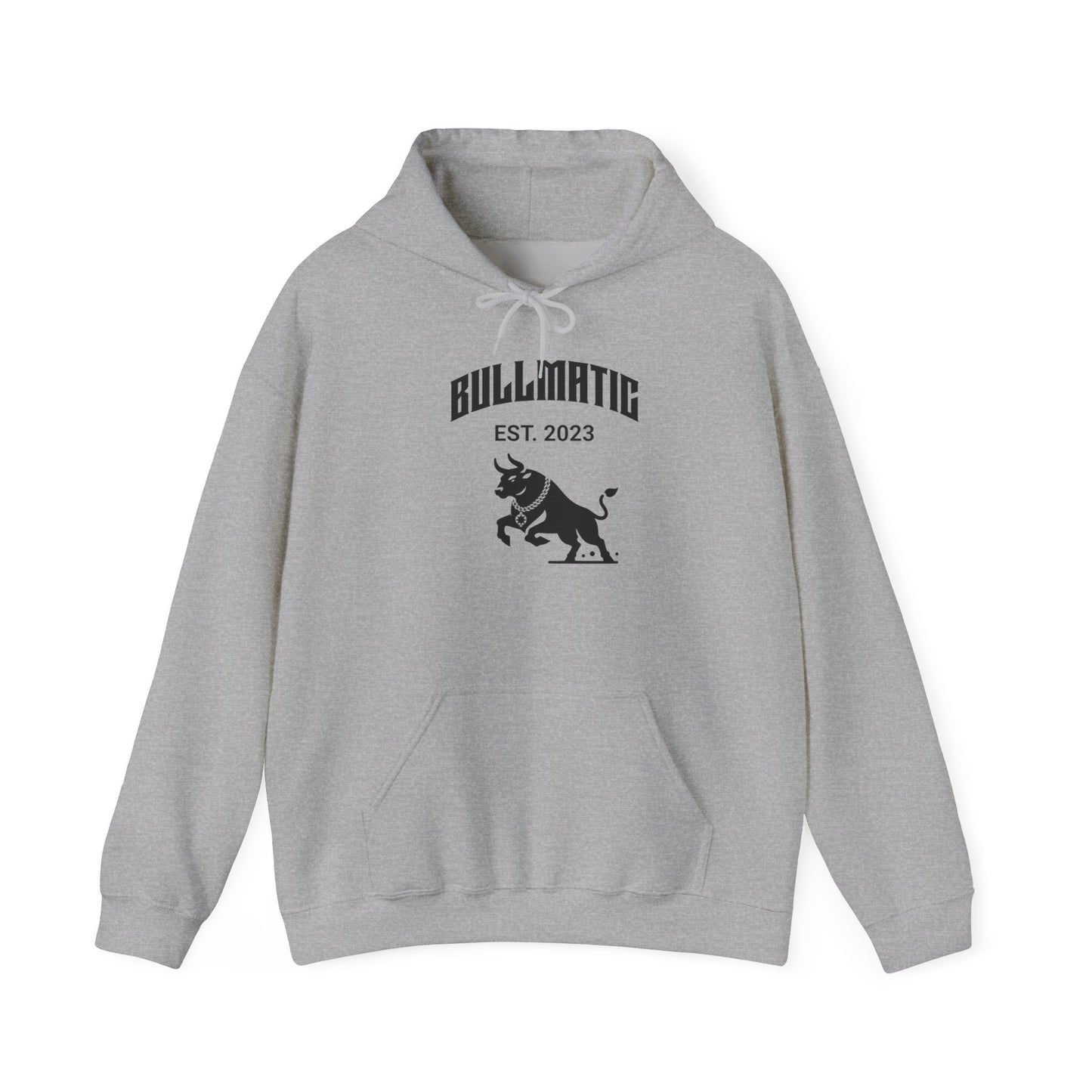 Bullmatic EST. 2023 Hoodie — Vintage Bull Graphic Pullover