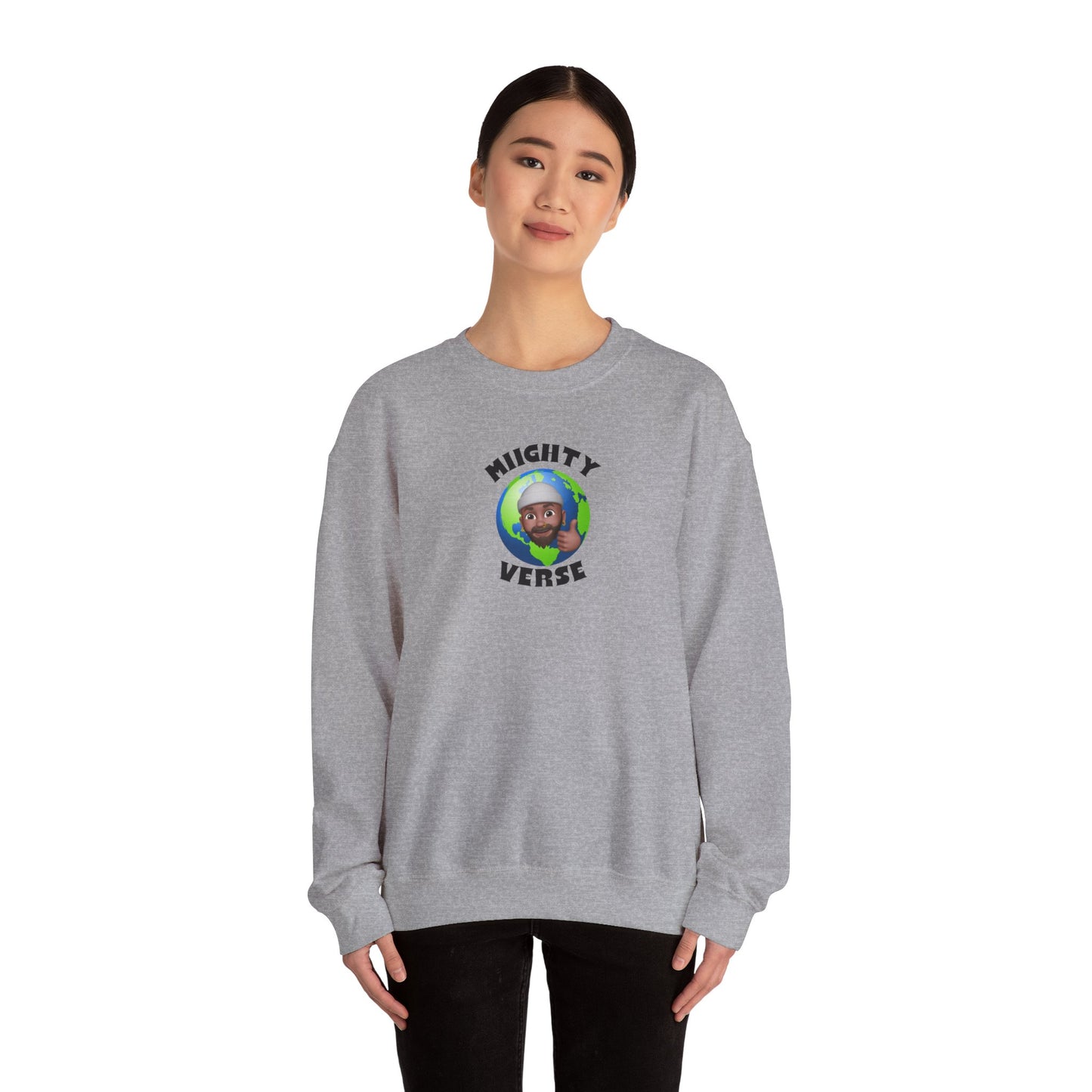 MiightyVerse Unisex Heavy Blend Crewneck Sweatshirt