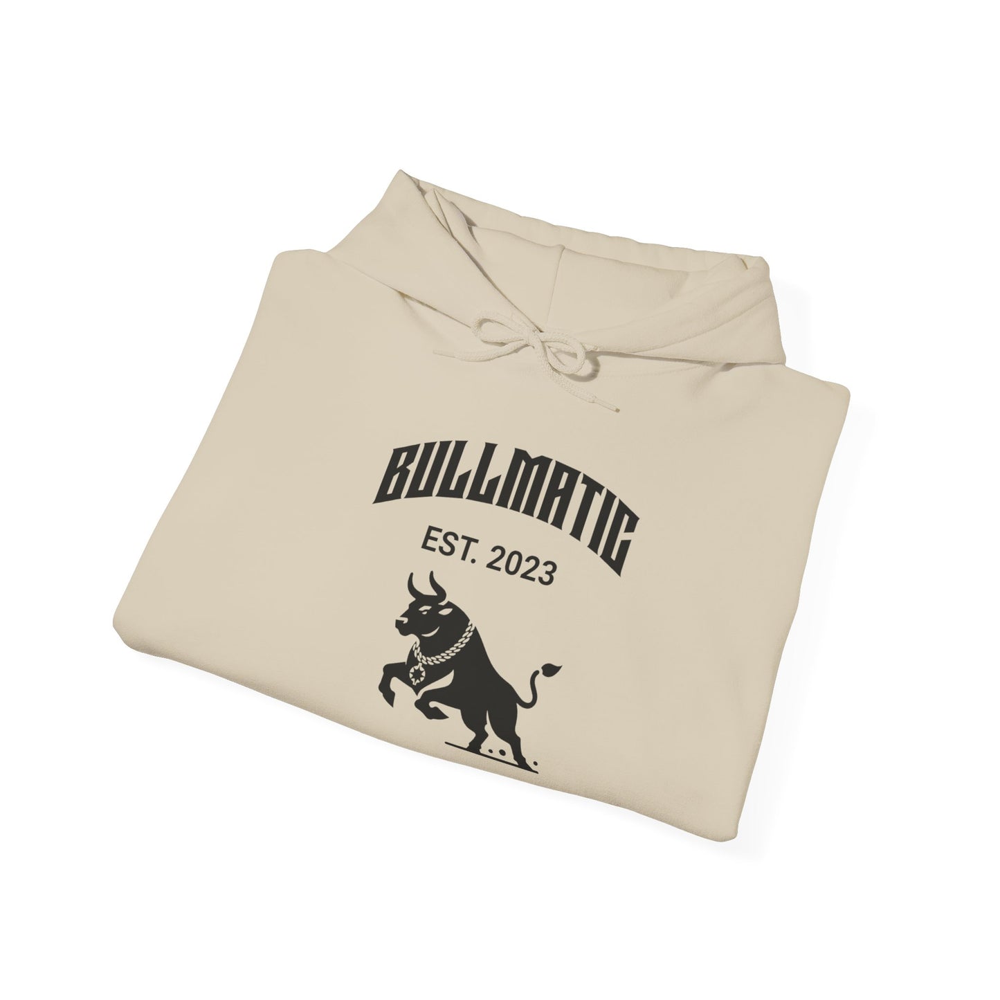 Bullmatic EST. 2023 Hoodie — Vintage Bull Graphic Pullover