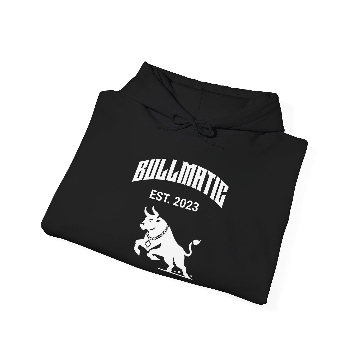 Bullmatic EST. 2023 Hoodie — Vintage Bull Graphic Pullover