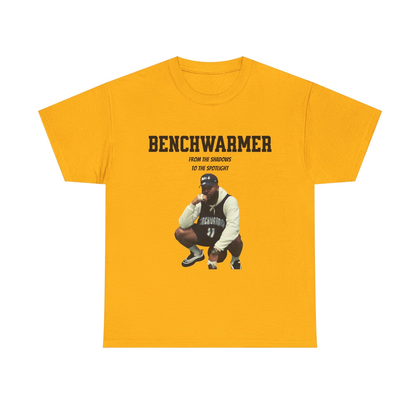 Benchwarmer Spotlight Graphic Tee: Unisex Heavy Cotton Tee