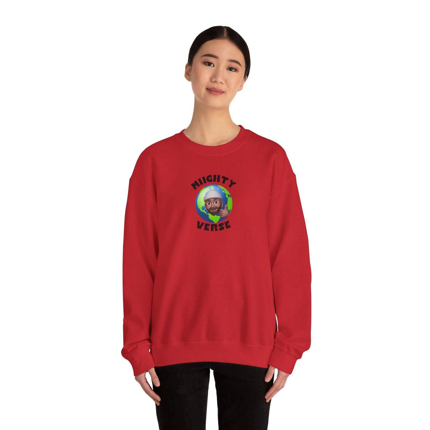 MiightyVerse Unisex Heavy Blend Crewneck Sweatshirt