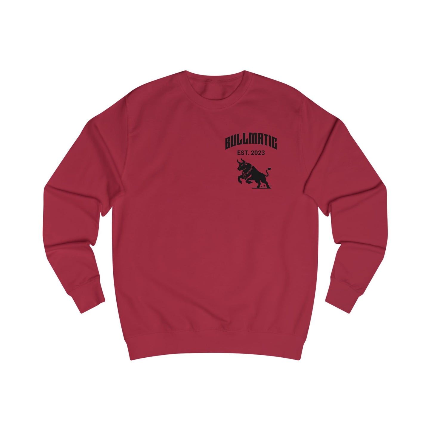 Bullmitts Est. 2023 Sweatshirt — Athletic Vintage Bull Logo Crewneck
