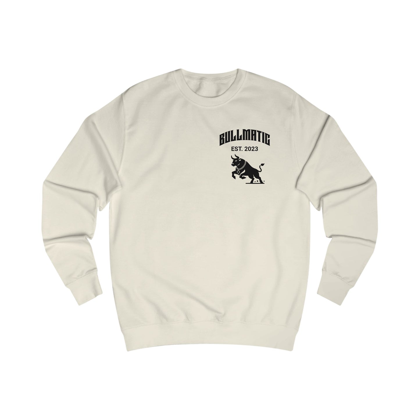 Bullmitts Est. 2023 Sweatshirt — Athletic Vintage Bull Logo Crewneck