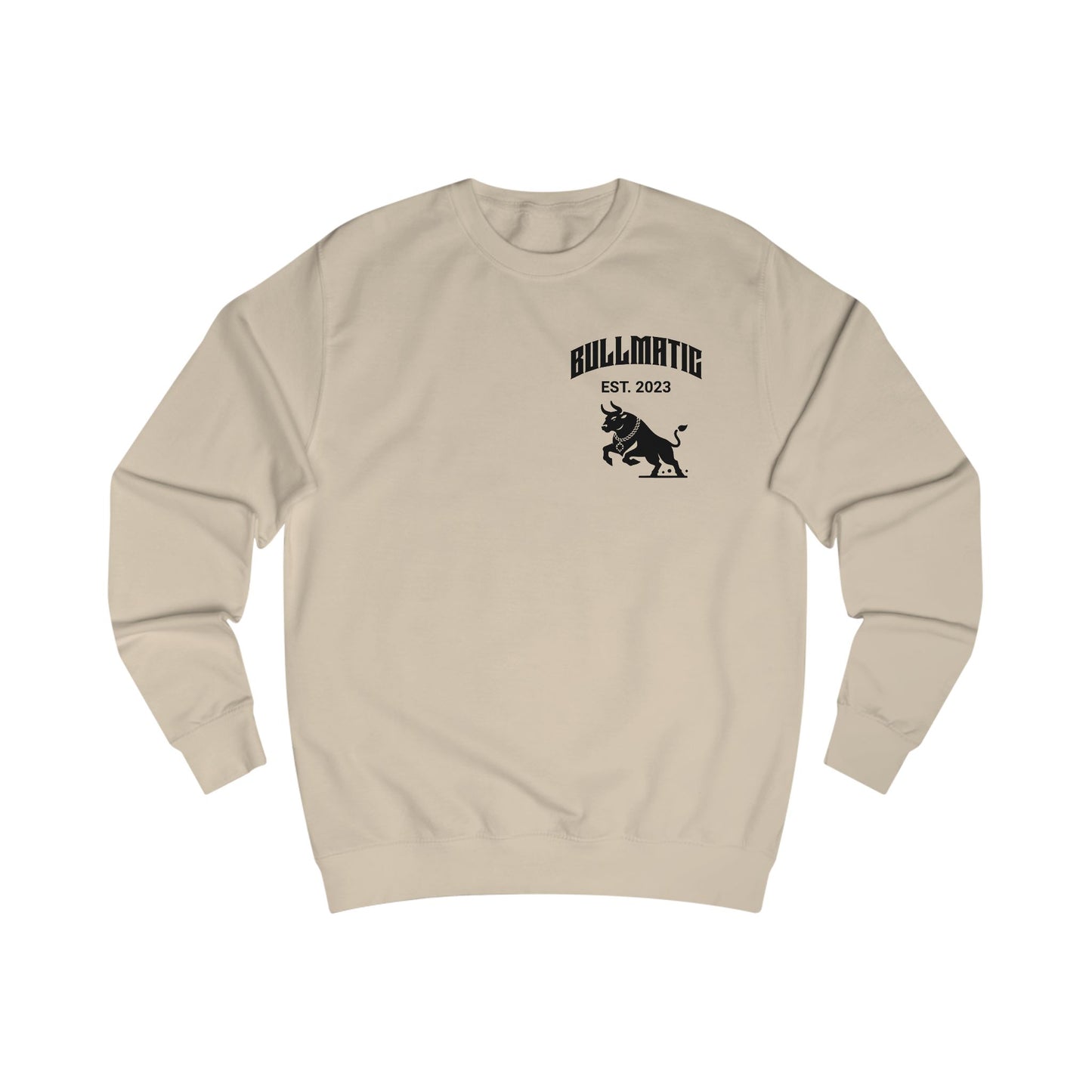 Bullmitts Est. 2023 Sweatshirt — Athletic Vintage Bull Logo Crewneck
