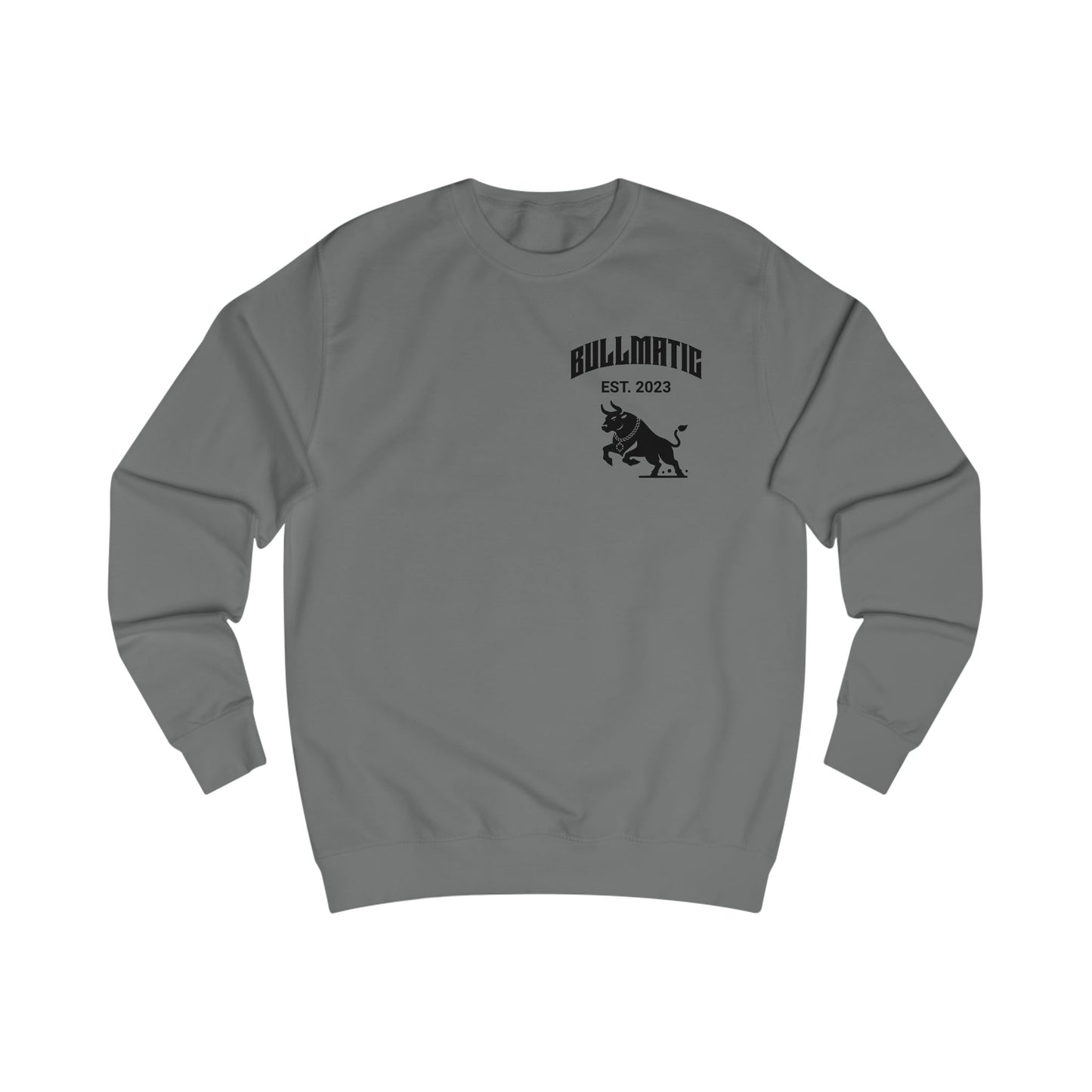 Bullmitts Est. 2023 Sweatshirt — Athletic Vintage Bull Logo Crewneck