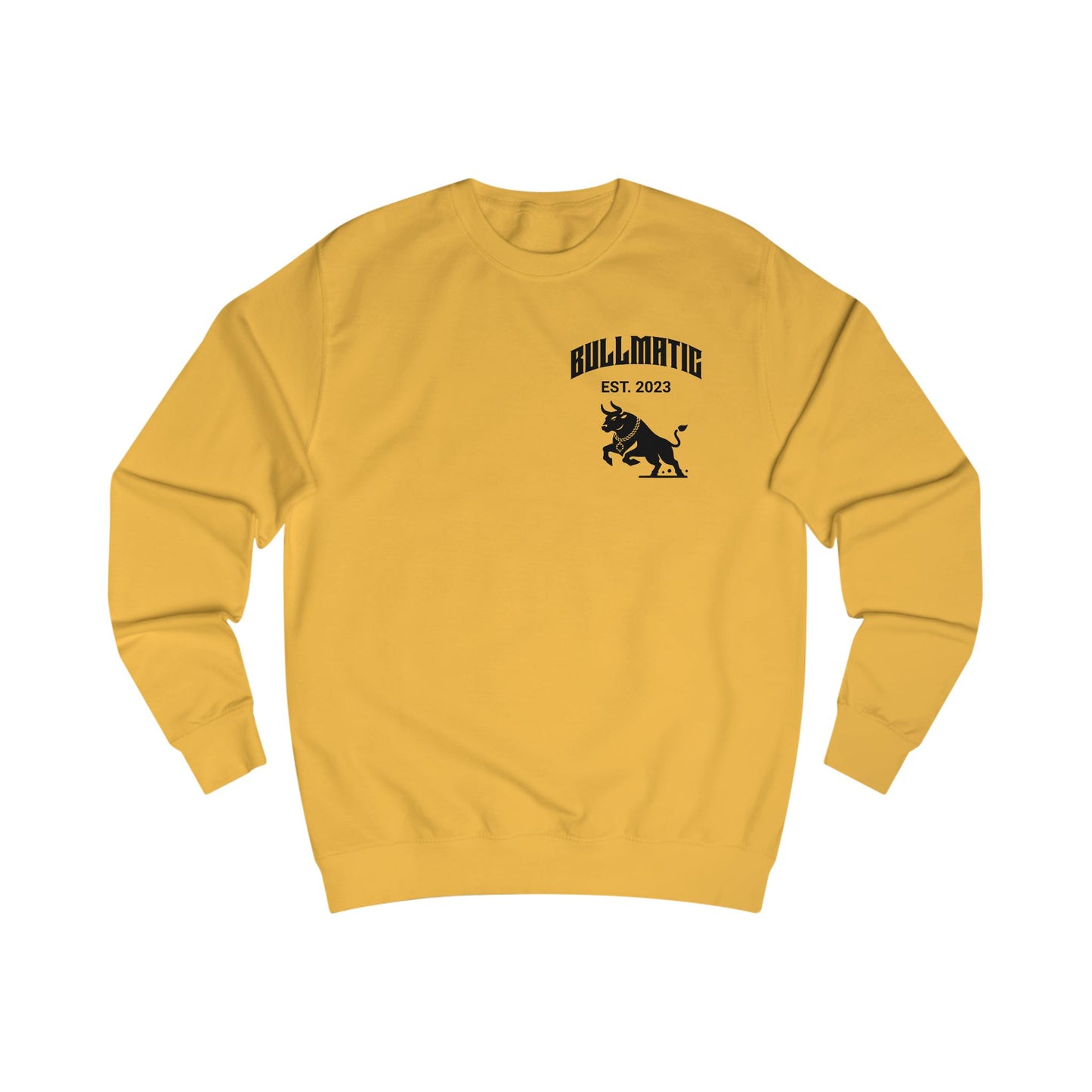 Bullmitts Est. 2023 Sweatshirt — Athletic Vintage Bull Logo Crewneck