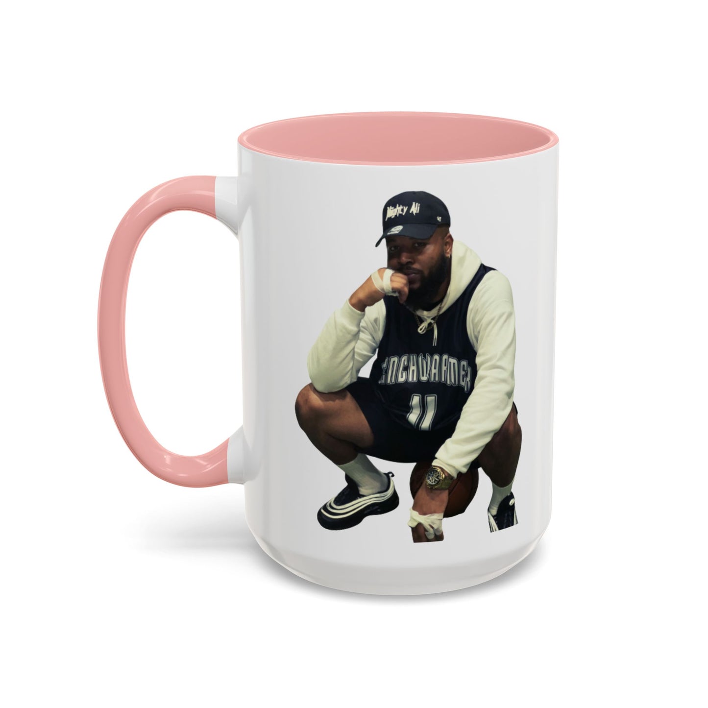 Miighty Ali “Benchwarmers” Cover Mug (15oz)