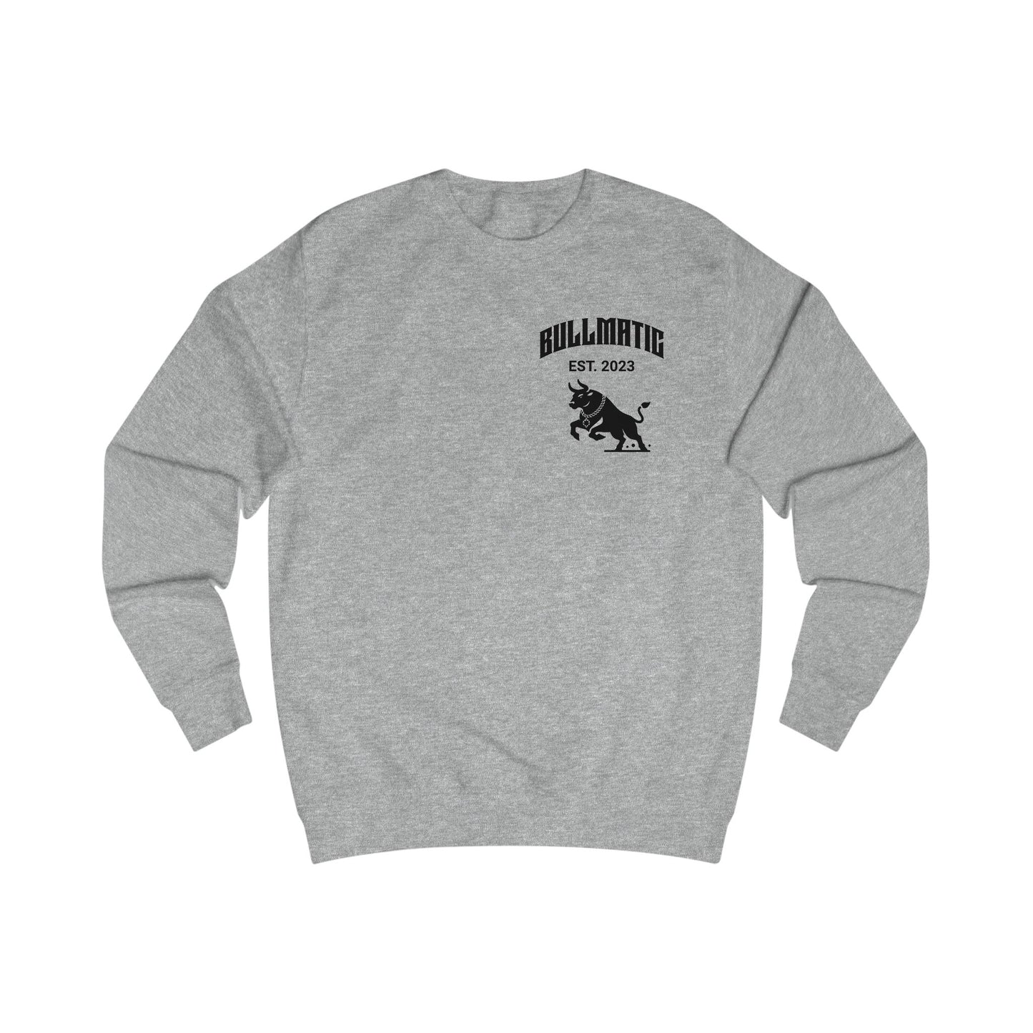 Bullmitts Est. 2023 Sweatshirt — Athletic Vintage Bull Logo Crewneck