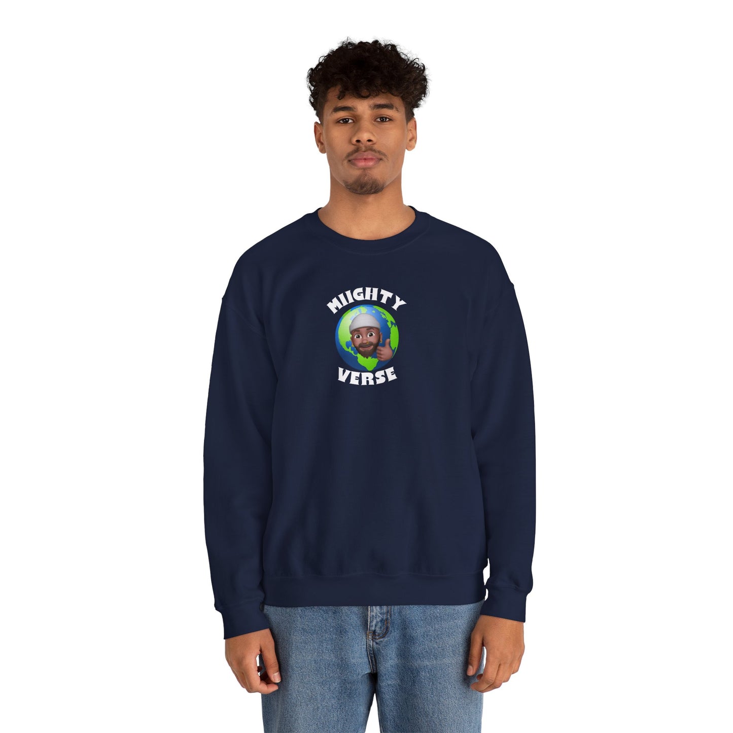 MiightyVerse Unisex Heavy Blend Crewneck Sweatshirt